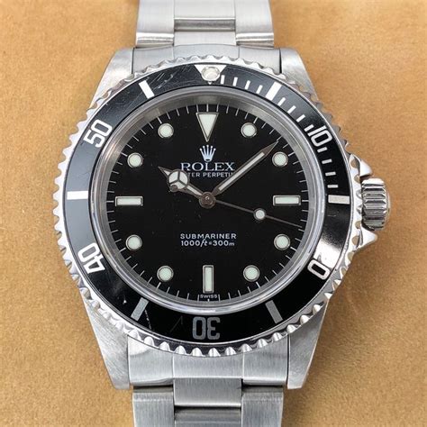 rolex submariner no date ref 14060m|Rolex 14060 swiss only dial.